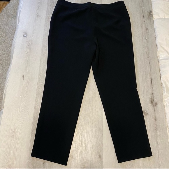 St John Caviar Emma Ankle Straight Leg Trouser Black, Size 10 - Picture 2 of 10